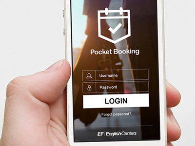 Booking Class App android app application design html5 ios mobile responsive ui ux web