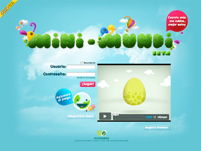 Minimundi flash fwa game illustration onlinegame website
