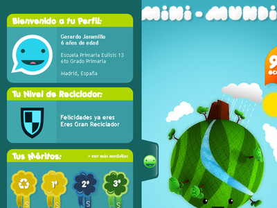 Minimundi eco flash game kids navigation onlinegame website