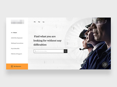 Landing Page Screen