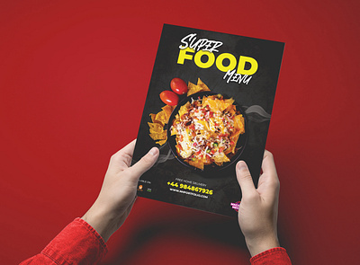 Macanudo Mexican - Flyer Design branding design flyer food graphic design typography
