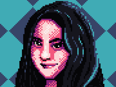 Pixel Art Profile. By PixelJaas. 16bits 8bits animation aseprite branding crypto art design freelancer graphic art graphic design illustration logo nft pixel art pixelated pixels portrait ui vector