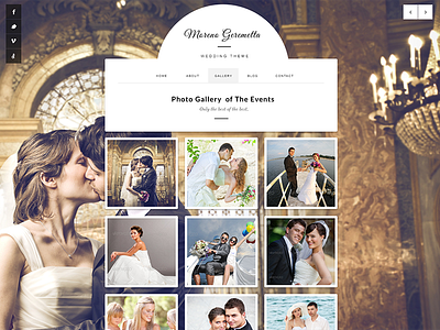 Moreno Gallery Page Template