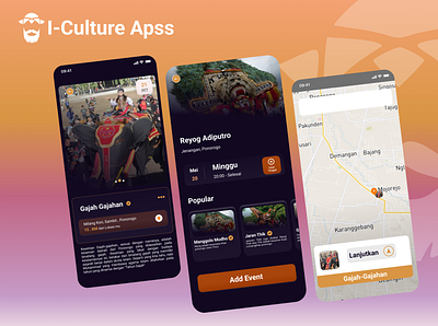 I-Culture Apps case study indonesia ui ux researc