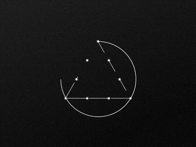 ▲ Zeit AMA ama animation black and white design developer dots geometric gif symmetric triangle zeit