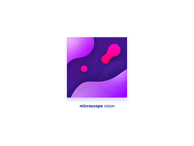 Emancipation | Microscope Vision art color design microscope neon neon colors neon light pink purple