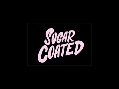 Pink Is The New Black after effects animation art design illustration logo sugar coated