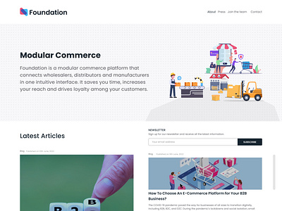 Get Foundation@Blog B2B@