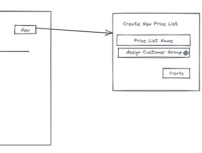 Seller portal new price admin wireframe ux