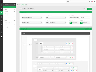 SPC - Business Rules design ui ux