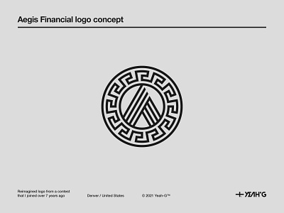 Aegis Financial logo concept