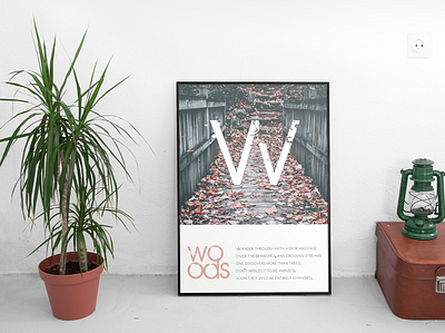 w.o.o.d.s. | Act 001 | Poetry Posters | Photography Exploration design dribbble featured graphic design photography poster typography