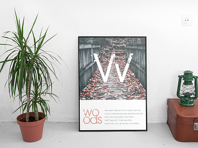 w.o.o.d.s. | Act 001 | Poetry Posters | Photography Exploration