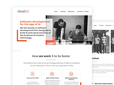 🇦🇷 CLOUDX | Web Design bootstrap ui ux web