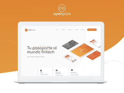 🇦🇷 Openpass - Tu pasaporte al mundo fintech branding design figma illustration logo ui ux web zeplin