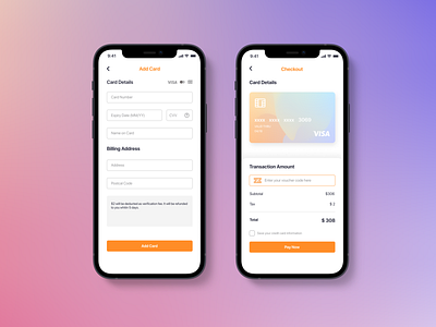 DailyUI #002 -Credit Card Checkout branding dailyui uidesign mobilea dailyuu design graphic design ui