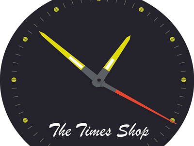 The Times Shop Logo adobe illustrator graphic design illustration logo logo making