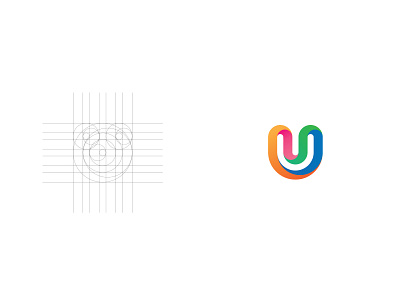 Letter U logo branding design dribbble fiverr graphic design logo logo design logo maker logos professional logo typography vector