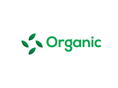 Organic logo design/ company logo app branding design graphic design illustration logo typography vector
