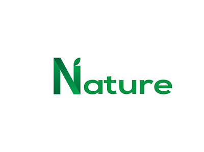 Nature logo design / company logo app branding design graphic design illustration logo typography vector