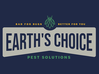 Earth's Choice Pest Solutions app branding design icon illustration logo typography ui ux vector