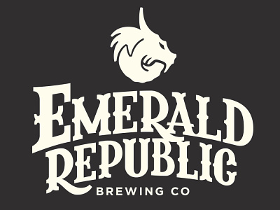 Emerald Republic Brewing Co app branding design icon illustration logo typography ui ux vector