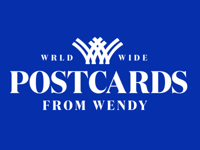 Postcards From Wendy app branding design icon illustration logo typography ui ux vector