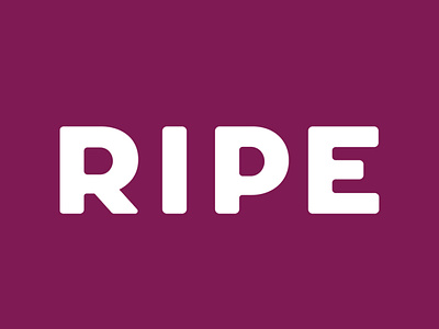 RIPE app branding design icon illustration logo typography ui ux vector