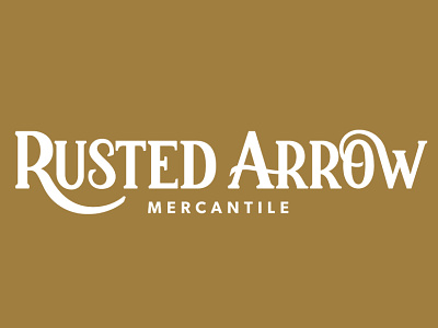 Rusted Arrow Mercantile app branding design icon illustration logo typography ui ux vector