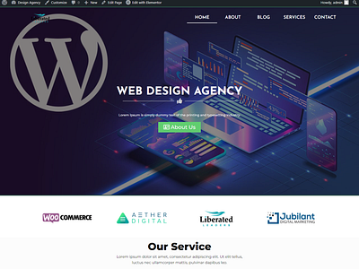 Wordpress Landing Page Design