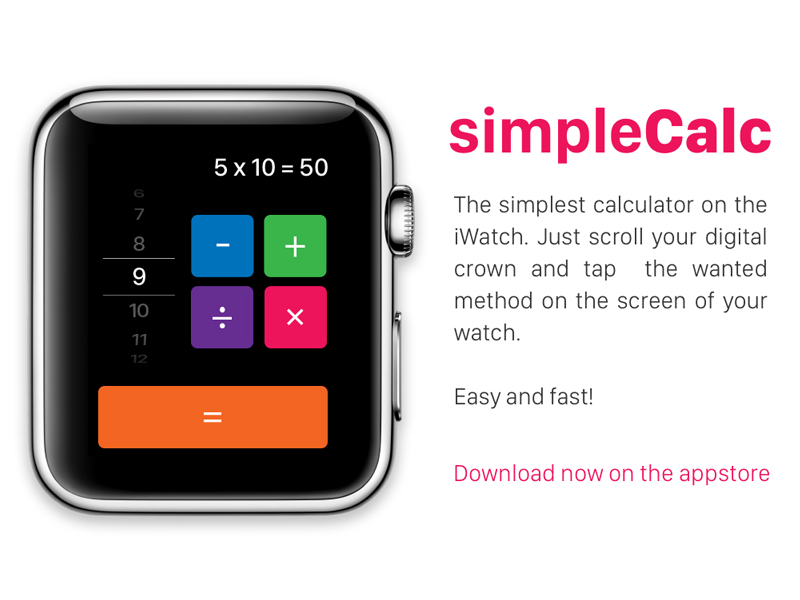 Daily Ui Day 004 Calculator By Jan Lehtinen Dribbble Daily Ui Day 004 Calculator Le Watch Iwatch Dailyui