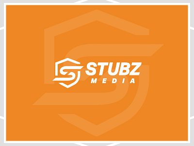 Stubz Media Branding badge logo company branding company logo iowa media media branding media logo s logo shield shield logo
