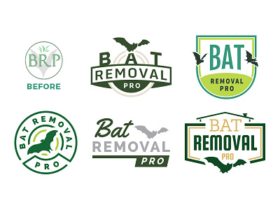 Bat Removal Pro Logo Ideas