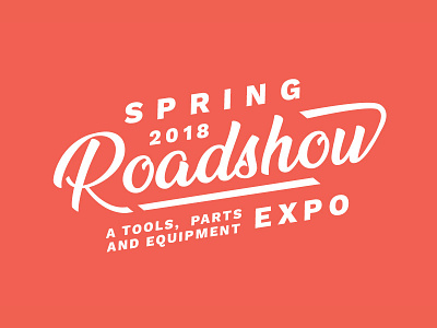 Type Treatment for a Roadshow Expo