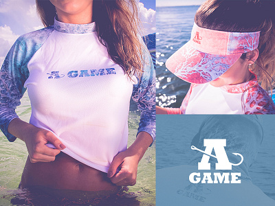 A Game Branding apparel boat fish fishing outdoors photoshoot sports water