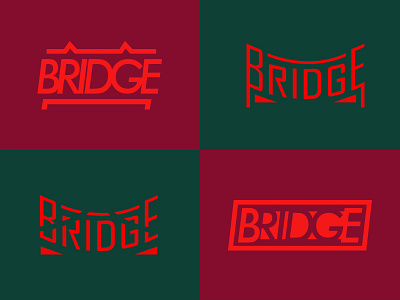 Bridge Wordmark bridge bridge logo mark text logo type logo type mark word logo wordmark wordmarks