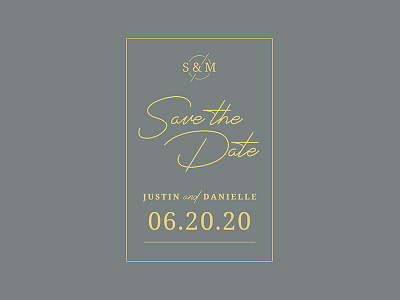 An Idea for a Save the Date