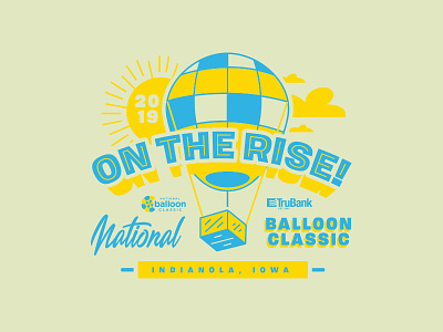 Killed T-Shirt Design for the National Balloon Classic air balloon balloon balloons clouds hot air balloon shirt design summer summer design sunny sunrise
