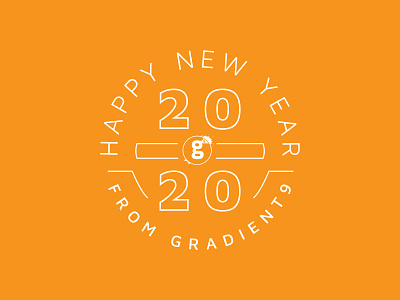Happy New Year Graphic 2020 badge celebration iowa new year new years new years resolution thin