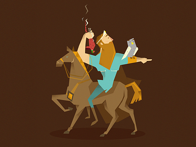 Founder of Tbilisi horse illustration king tbilisi vector