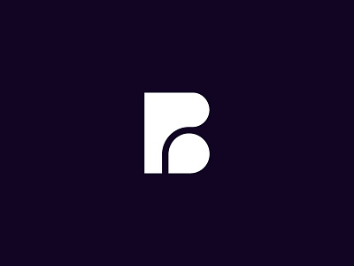 Letter B branding letter typogaphy