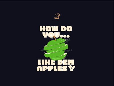 Apples! design illustration minimal vector
