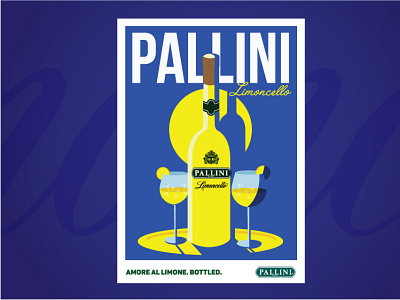 Amore al limone. Bottled. design illustration illustrator minimal typography vector