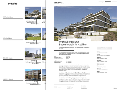 Beat Ernst Architects minimal responsive