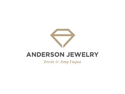 Anderson Jewelry branding jewelry logo