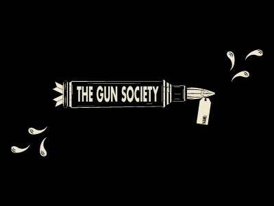 The Gun Society - Strikes Back (Again) art digital gun hurt illustration pain society violence