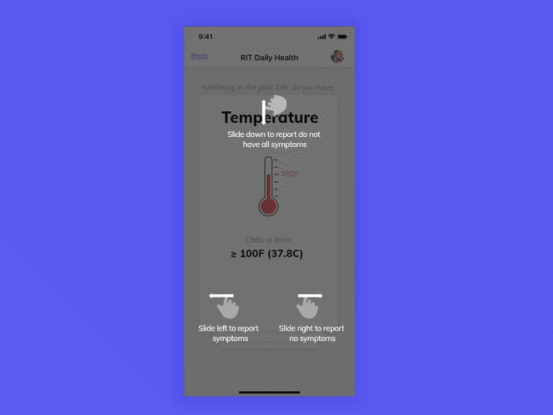 Card swiping animation by Ihao Z. on Dribbble