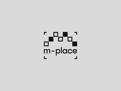 m-place / logo logo logodesign logotype