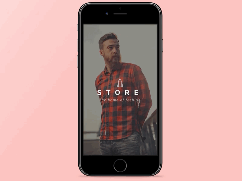 Shade — E-Commerce App animation ecommerce flinto gif ios mobile sketch store ui ui designer