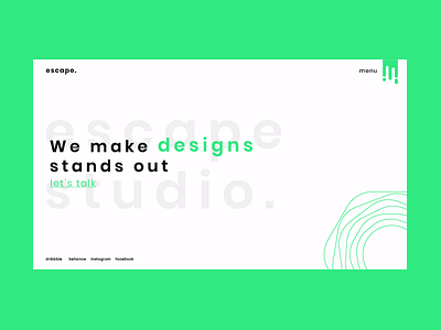 Escape Studio A Digital Agency.